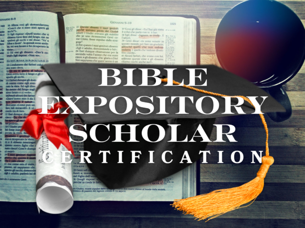 Bible Expository Scholar Certification course image